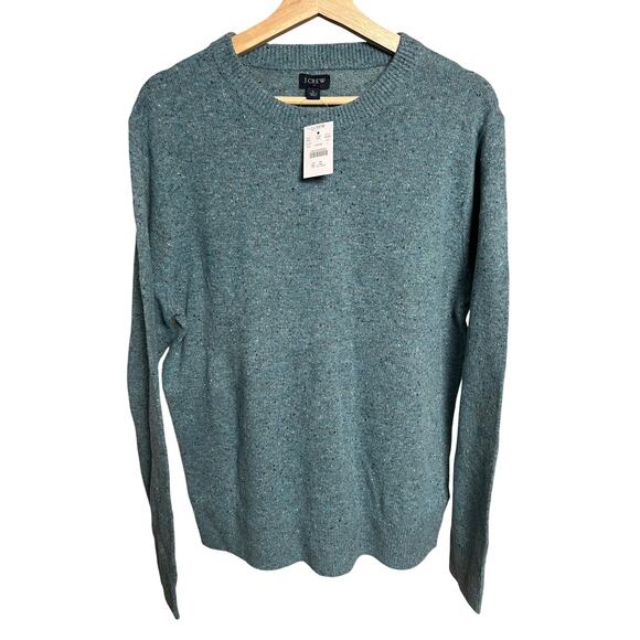 J. Crew NWT Pullover Men Blue Crewneck Large - Picture 1 of 5
